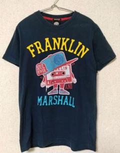 フランクリンマーシャル　イタリア製　カセットテープ　フロッキー　Tシャツ M