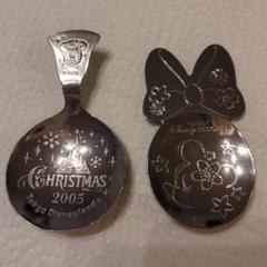 2005 東京ディズニーランド クリスマススプーン・ミニーマウスのティースプーン
