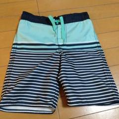 OLD NAVY 男の子用水着 S/P (6-7)120 短パン　ボーダー　紺