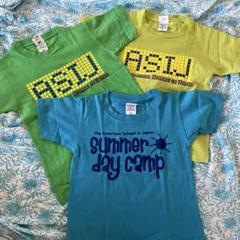 ASIJ サマーキャンプ Tシャツ 130 3枚セット