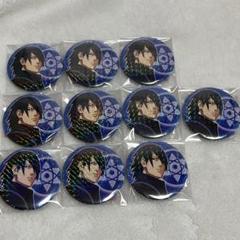 NARUTO展 うちはサスケ 缶バッジ レア - メルカリ