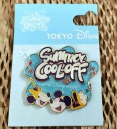 ピンバッジ1枚　ミキミニドナ ディズニー　ミセスグリーンアップル　サマークール