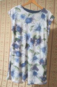チュニックo(^-^)o アンクロッシュ 花柄