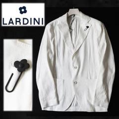 春夏　LARDINI ラルディーニ ダブル　テーラードジャケット サイズ52 未使用級 LARDINI テーラードジャケット ダブルブレスト 現行