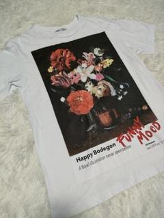 ZARA フラワープリント Tシャツ Sサイズ メンズ レディース