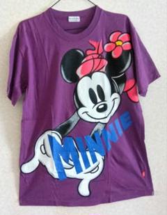 【新品、未使用】 ミニーマウス グラフィック Tシャツ パープル