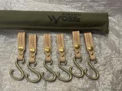 シナノワークス SNIPE HANGER 革フックbasta-redskapet - メルカリ
