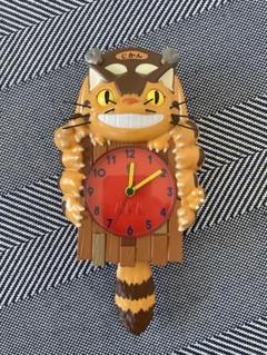 新品　となりのトトロ　ネコバス　振り子時計　掛け時計 GBL】となりのトトロ ネコバス振り子時計 | どんぐり共和国そら