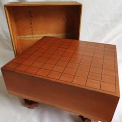 将棋盤　脚付き　足つき　へそあり　将棋　厚み約17cm Amazon | 将棋セット 常識を破ったエコ足付将棋盤5寸と木製白椿