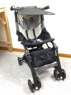 今季ブランド AIR POCKIT ◆美品 ポキット シートライナー グレー メッシュ エアー - ベビーカー