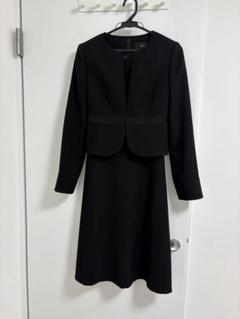 Social time   アオキ　黒礼服　3点セットアップ クリーニング済】AOKI レディース ブラックフォーマル