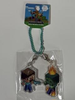 【匿名配送】マインクラフト アクリルペアマスコットキーチェーン