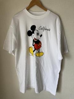 【美品】 ミッキー Tシャツ 白 XL あいみょん 古着 ホワイト ヴィンテージ