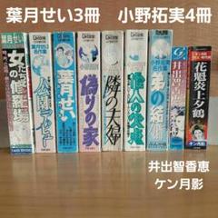 レディースコミック　葉月せい3冊　小野拓実4冊　井出智香恵　ケン月影　全9冊 レディースコミック 葉月せい3冊 小野拓実4冊 井出智香恵 ケン