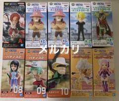 ONE PIECE ワーコレ　エニエス・ロビー　01〜10 ワーコレ WCF ワンピース エニエス・ロビー 6個セット ルフィ