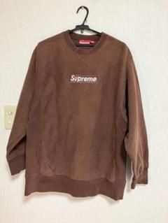 Rizuki　Supreme スウェット Lサイズ ブラウン Rizuki様専用 Supreme スウェット Lサイズ ブラウン - メルカリ