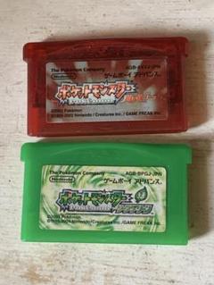 ポケットモンスター ルビー・リーフグリーン セット