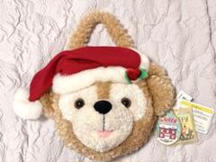 25周年 ダッフィー オープンマウス サンタ帽子付きバッグ