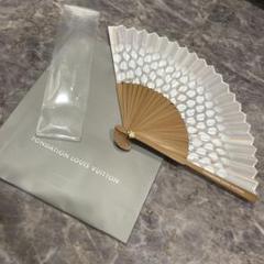 送料込*Fondation Louis Vuitton*オリジナル水玉模様扇子 送料込*Fondation Louis Vuitton*オリジナル水玉模様扇子