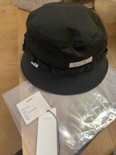驚きの価格 / HAT / 02 JUNGLE WTAPS COTTON. 黒 TWILL - ハット