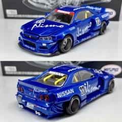 ミニGT 1/64 日産 スカイライン BNR34 街道ハウス Nismo 青 ミニGT 1/64 日産 スカイライン BNR34 街道ハウス Nismo 青