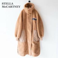 【関税込み】Stella McCartney レッド テディコート Women Shadow Red TrueNature Short Padded Coat | Stella