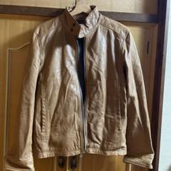 SHIPS革ジャケット　ブラウン