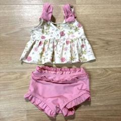 バースデイ　女の子　花柄　水着　95