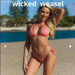 wicked weasel水着　オーストラリアビキニ　ブラジリアン wickedweasel ビキニ 30周年限定モデル マイクロビキニ XXSXS