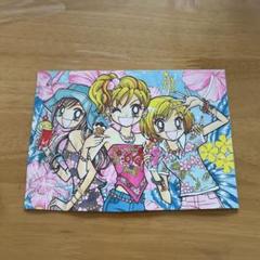 少女漫画  ペーパー + イラストカード + ポストカード + クリップしおり 少女漫画 ペーパー + イラストカード + ポストカード + クリップ