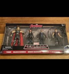 マーベルレジェンド　エイジオブウルトロン　ソー&ナターシャ&ブルース&バートン