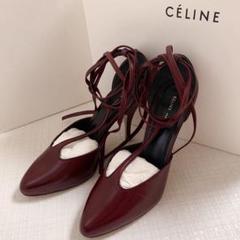 CÉLINE フィービー期 バーガンディ ハイヒール パンプス - メルカリ