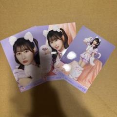 ＝LOVE イコラブ　山本杏奈 直筆 生写真 7周年コンサート衣装　猫衣装 LOVE 山本杏奈 7周年コンサート衣装 猫衣装 生写真 セミコン
