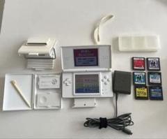 ニンテンドーDS Lite クリスタルホワイト　スタンド付き　動作確認済み