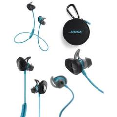 送料無料 BOSEブルートゥースイヤホン SoundSport アクア