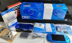 【美品】PSP VALUE PACK バリアントブルー 30024 ＋ おまけ付