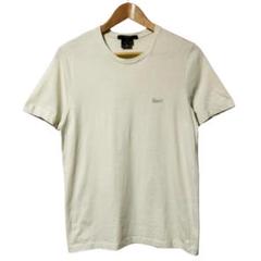 エルメス　ロゴ刺繍　Tシャツ　　イタリア製　色:テラコッタ グッチ Tシャツ ロゴ 刺繍 半袖 M グレージュ イタリア製 - メルカリ