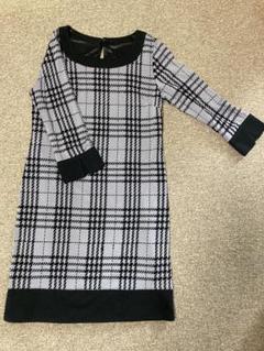 【SALE】petit poudre プチプードル　七分袖チュニックワンピースのサムネイル