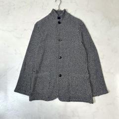 URBANRESEARCH スタンドカラー カーディガン ネイビー L