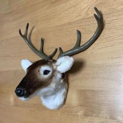 ぬいぐるみ　ハンティングトロフィー　シカ　ハンドメイド　デザフェス 鹿 ぬいぐるみ デザフェス ハンティングトロフィー ハンドメイド