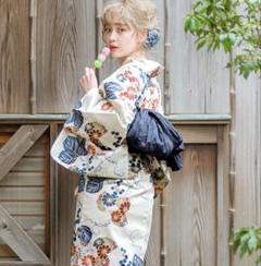 dita 浴衣　凪の幻想しらべ　浴衣　帯セット　兵児帯 dita 浴衣 凪の幻想しらべ 浴衣 帯セット 兵児帯 - メルカリ
