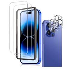 iPhone 15 Pro Max ガラスフィルム2枚 カメラフィルム2枚