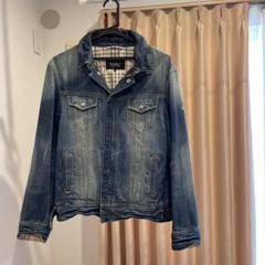 BURBERRY BLACK LABEL ブルー デニムジャケット Mサイズ 美品 BURBERRY BLACK LABEL Gジャン デニムジャケット M - メルカリ