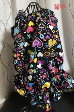 ハンドメイド犬服　ワンピース　Mサイズ　程度　カラフルバルーン