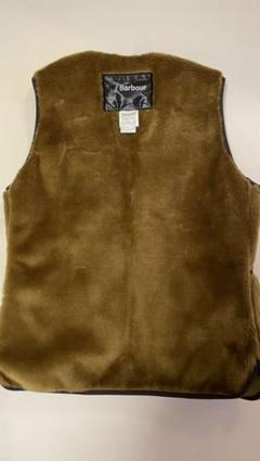 【絶品】 No2715 “vintage” Barbour poodle fur vest - ベスト