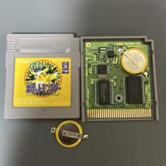 ピカチュウバージョン　ポケットモンスター　ポケモン　ゲームボーイ　新品電池交済み GB ゲームボーイソフト ポケモンピカチュウバージョン 新品電池