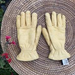 【新品・未使用】LLBean レディース手袋 ダークブラウン 鹿革 うさぎ毛皮 新品・未使用】LLBean レディース手袋 ダークブラウン 鹿革