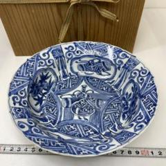 中国明時代古染付カブト鉢トコト東さ6-1102☆2F