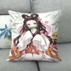 【新品未使用】鬼滅の刃 禰豆子ちゃん 善逸 クッションカバー