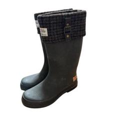 Harris Tweed レインブーツ 24.0cm 梅雨 長靴